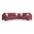 Favori Fabric Convertible L-Shaped Sectional Sofa