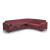 Favori Fabric Convertible L-Shaped Sectional Sofa