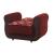 Havana Fabric Convertible Sleeper Arm Chair
