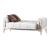 Moda Fabric Velvet Convertible Living Set