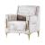 Moda Fabric Velvet Convertible Living Set