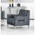 Moda Fabric Velvet Convertible Living Set