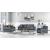 Moda Fabric Velvet Convertible Living Set