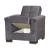 Armada Pro Fabric Convertible Sleeper Chair