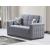 Armada Pro Fabric Convertible Loveseat