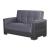 Armada Pro Fabric/PU Convertible Loveseat