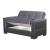 Armada Pro Fabric/PU Convertible Loveseat