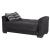Armada Pro Fabric/PU Convertible Loveseat