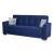 Armada Pro Fabric/PU Convertible Sofabed