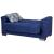Armada Pro Fabric Convertible Loveseat