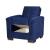 Armada Pro Fabric Convertible Sleeper Chair