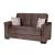 Armada Pro Fabric Convertible Loveseat