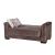 Armada Pro Fabric Convertible Loveseat