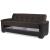 Armada Pro Fabric/PU Convertible Sofabed