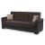 Armada Pro Fabric/PU Convertible Sofabed