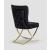 Royal Fabric Tufted Back Chair, Set of 2