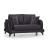 Ruby Fabric Convertible Living Set