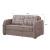 Speedy Fabric Convertible Loveseat
