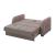 Speedy Fabric Convertible Loveseat