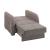 Speedy Chenille Fabric Convertible Chair