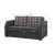 Speedy Fabric Convertible Loveseat