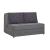 Studio Fabric Storage Convertible Sleeper Loveseat