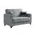 Sultan Fabric Convertible Living Set
