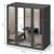 QYOS 200 Office Phone Booth for 2 Persons