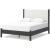 Cadmori Wood/Fabric Upholstered Panel Bedroom Set