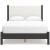 Cadmori Wood/Fabric Upholstered Panel Bedroom Set