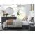 Cadmori Wood/Fabric Upholstered Panel Bedroom Set
