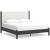 Cadmori Wood/Fabric Upholstered Panel Bedroom Set