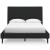 Cadmori Wood/Fabric Upholstered Panel Bedroom Set w/Roll Slats