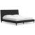 Cadmori Wood/Fabric Upholstered Panel Bedroom Set w/Roll Slats