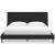 Cadmori Wood/Fabric Upholstered Panel Bedroom Set w/Roll Slats