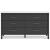 Cadmori Wood/Fabric Upholstered Panel Bedroom Set w/Roll Slats