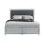 Caleb Wood Panel Storage Bed w/LED
