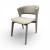 Cali Eco Leather/Wood Leather Dining Chair