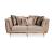 California Fabric Loveseat