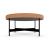 Arena Metal/Regenerated Leather Coffee Table