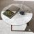 Abrey Laminated Ceramic-Glass/Wood Coffee Table