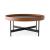 Arena Metal/Regenerated Leather Coffee Table
