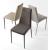 Aida Fabric/Metal Customizable Dining Chair