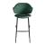 Holly Fabric/Metal Customizable Counter Stool