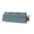 Caluma Quilt Fabric Sofa Bed w/Smoked Oak Arms & Legs