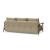 Caluma Quilt Fabric Sofa Bed w/Smoked Oak Arms & Legs