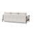Caluma Quilt Fabric Sofa Bed w/Smoked Oak Arms & Legs