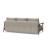 Caluma Quilt Fabric Sofa Bed w/Smoked Oak Arms & Legs