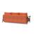 Caluma Quilt Fabric Sofa Bed w/Smoked Oak Arms & Legs