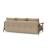 Caluma Quilt Fabric Sofa Bed w/Smoked Oak Arms & Legs